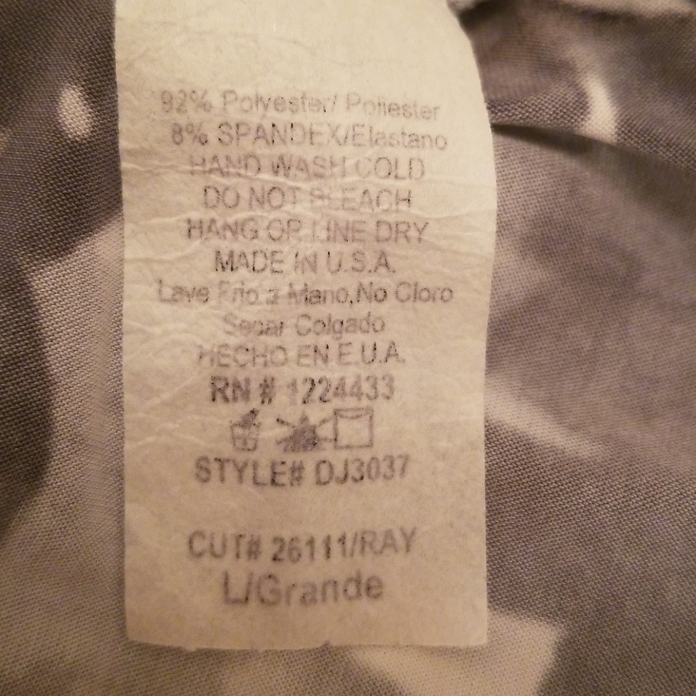 Wanna V gray Maxi dress - Large - Picture 5 of 5
